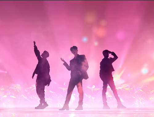 An image representing the global influence of K-culture, including K-pop and K-dramas.
